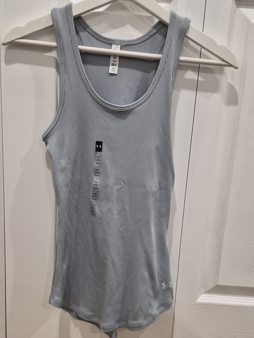 Under Armour Light Blue Ribbed Tank Top - Women's
